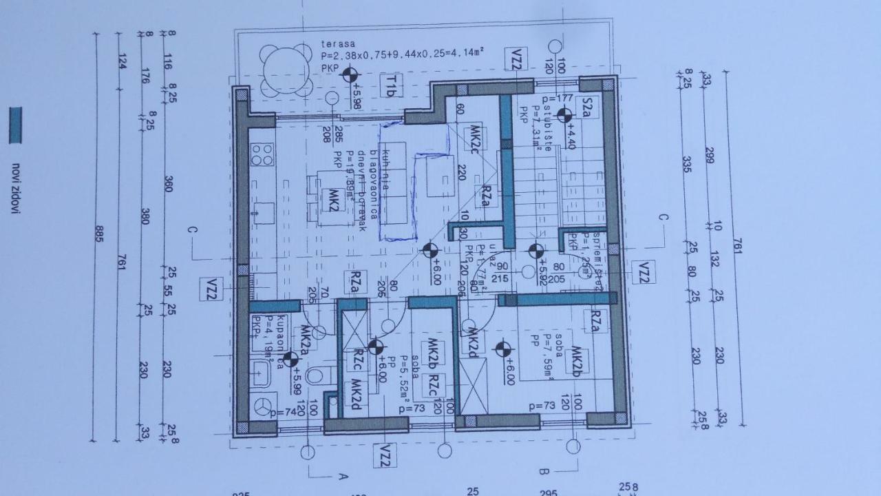 Apartmani Filip Zadar Diklo Buitenkant foto